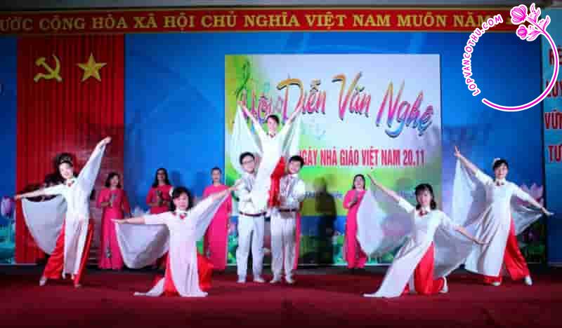 Thuyết minh thuật lại Hội diễn văn nghệ chào mừng 20-11