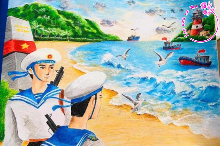 Phân tích đoạn trích thơ "Đồng đội tôi trên đảo thuyền chài" của Trần Đăng Khoa