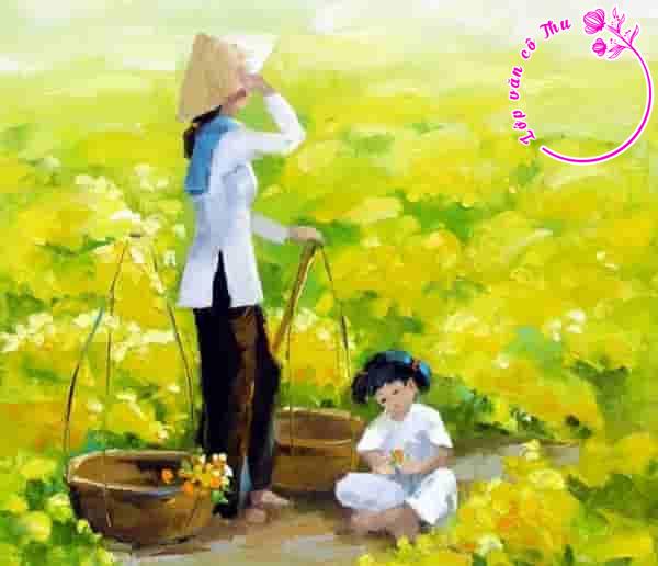 Phân tích tình cảm của nhân vật trữ tình trong đoạn thơ trích bài "Mẹ và cánh đồng" – Trần Văn Lợi
