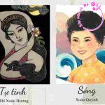 So sánh bài thơ Tự tình của Hồ Xuân Hương và Sóng của Xuân Quỳnh