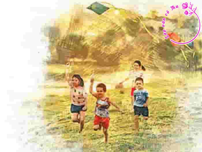 Viết đoạn văn ghi lại cảm xúc về bài thơ “Nơi tuổi thơ em” của Nguyễn Lãm Thắng