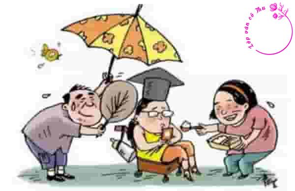 Hiện nay, một bộ phận giới trẻ lại được bao bọc quá mức từ gia đình